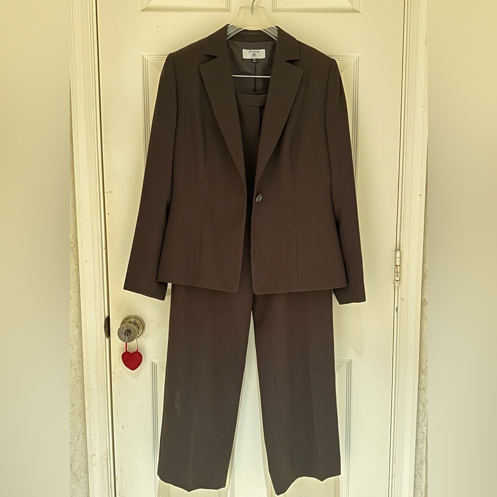 Stresa Petite Brown Jacket 8P